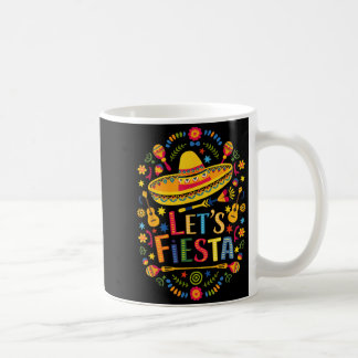 カラフル メキシコ フィエスタ シンコ デ マヨ パーティー コーヒーマグカップ
