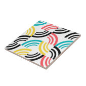 カラフル,モダンおもしろい,明るい幾何学図形 タイル (側面)