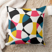 カラフル,モダントレンディー,円形グラフカッコいいィック クッション (ブランケット)