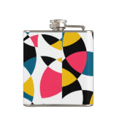 カラフル,モダントレンディー，円形グラフカッコいいィック フラスク (裏面)