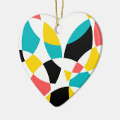 カラフル,モダントレンディー，回カッコいい輪ユニーク式 セラミックオーナメント (左)