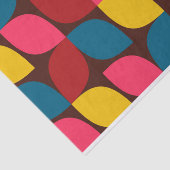 カラフル,モダントレンディー，都市花抽象化 薄葉紙 (詳細)