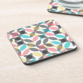 カラフル,モダン明るい円 コースター (左側)