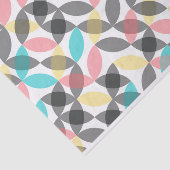 カラフル,モダン明るい円 薄葉紙 (詳細)