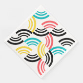 カラフル,モダン,おもしろい，明るい幾何学的グラフィック (コーナー)