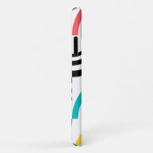 カラフル,モダン,おもしろい，明るい幾何学的グラフィック Case-Mate iPhoneケース (裏面/右)