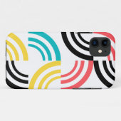 カラフル,モダン,おもしろい，明るい幾何学的グラフィック Case-Mate iPhoneケース (裏面(横))
