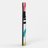 カラフル,モダン,おもしろい，明るい幾何学的グラフィック Case-Mate iPhoneケース (裏面/右)