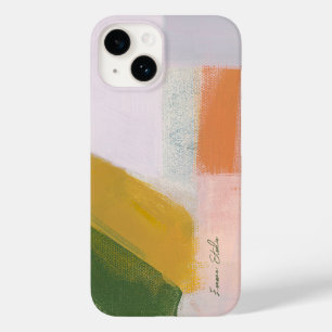 カラフル モダン アブストラクトアート オーダーネーム Case-Mate iPhone 14ケース