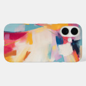 カラフル モダン アブストラクト アート Case-Mate iPhoneケース (裏面 (横))