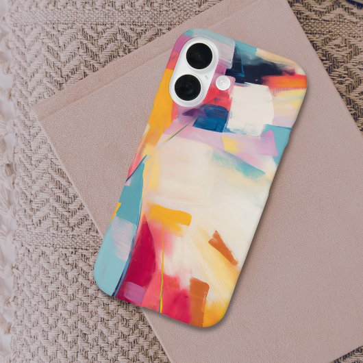 カラフル モダン アブストラクト アート Case-Mate iPhoneケース