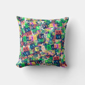 カラフル モダン クッション (正面)