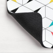 カラフル,モダン，明るい，トレンディーの幸せなキューブ マウスパッド (コーナー)