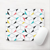 カラフル,モダン，明るい，トレンディーの幸せなキューブ マウスパッド (マウス)