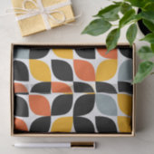 カラフル、ユニークで、粋な、都市葉の概念 薄葉紙 (ギフト)