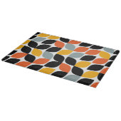 カラフル,ユニーク,トレンディー，都市葉の概念 カッティングボード (角)