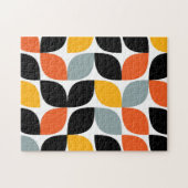 カラフル,ユニーク,トレンディー,都市葉の概念 ジグソーパズル (横)