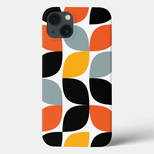 カラフル,ユニーク,トレンディー,都市葉の概念 Case-Mate iPhoneケース (裏面)