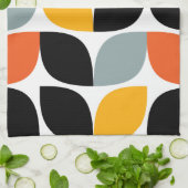 カラフル,ユニーク,トレンディー,都市葉コンセプトキッチ キッチンタオル (折り畳み)