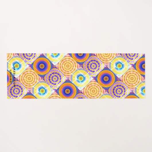 カラフル ヨガマット (裏面(横))