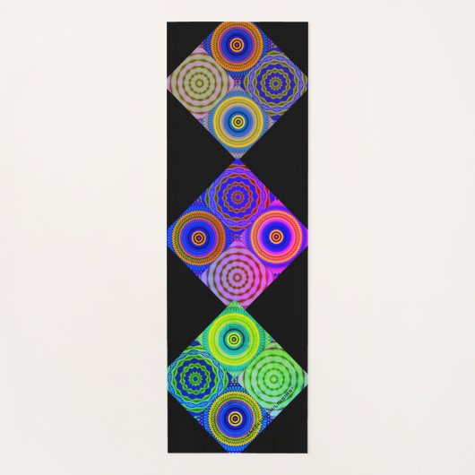 カラフル ヨガマット (正面)