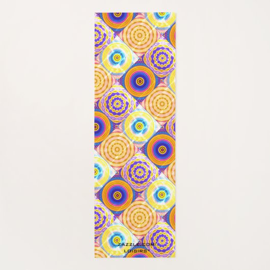 カラフル ヨガマット (裏面)