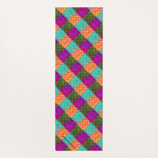 カラフル ヨガマット (裏面)