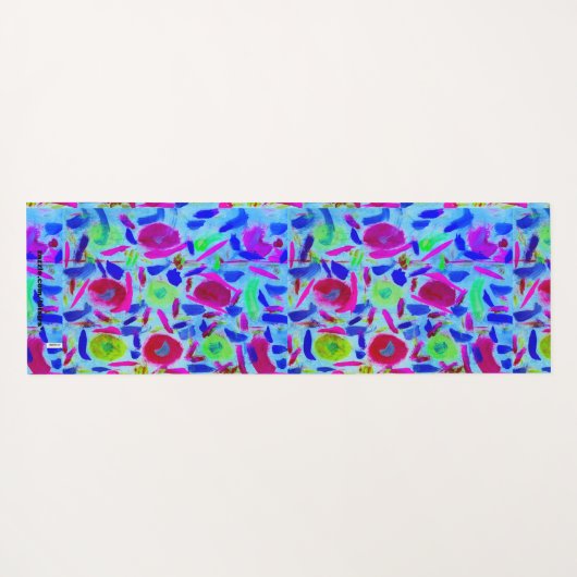 カラフル ヨガマット (裏面(横))