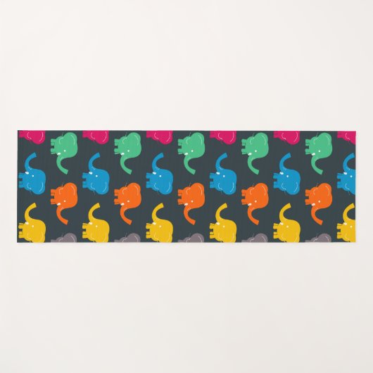 カラフル ヨガマット (正面(横))