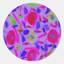 カラフル ラウンドシール