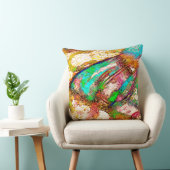 カラフル - ラフで荒々しい粗い仕上げ クッション (椅子)