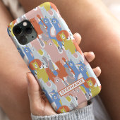 カラフル・ラマ Case-Mate iPhoneケース