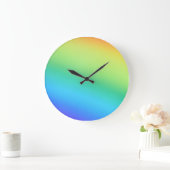 カラフル ラージ壁時計 (ホーム)