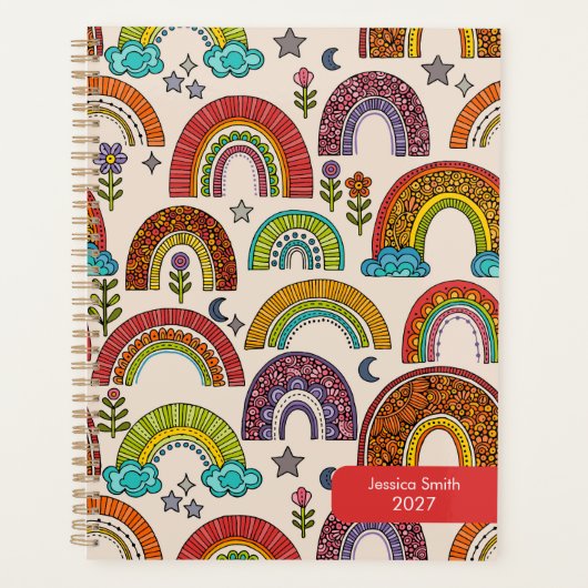 カラフル・レインボー・プランナー プランナー手帳 (正面)