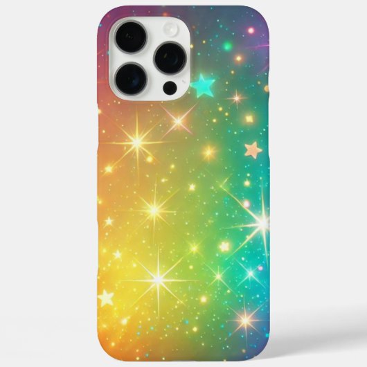 カラフル レインボー 星 スペース Case-Mate iPhoneケース (裏面)