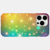 カラフル レインボー 星 スペース Case-Mate iPhoneケース (裏面 (横))