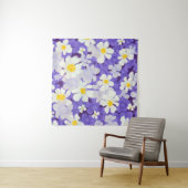 カラフル ヴィンテージ: シームレスな花柄パターン タペストリー (インサイチュ)