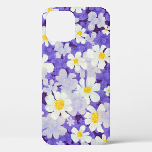 カラフル ヴィンテージ: シームレスな花柄パターン Case-Mate iPhoneケース (裏面)