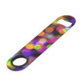 カラフル《写真》ぼけ味の気泡 スピード栓抜き (正面アングル)