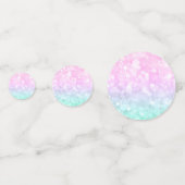 カラフル《写真》ぼけ味グリッター コンフェッティ (正面)