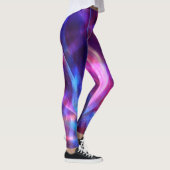 カラフル《写真》ぼけ味ライトパターン レギンス (右)