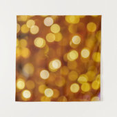 カラフル《写真》ぼけ味ライト、クリスマスの背景。 タペストリー (正面(横))