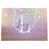 カラフル《写真》ぼけ味 ラージペーパーバッグ (正面)