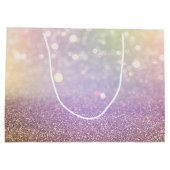 カラフル《写真》ぼけ味 ラージペーパーバッグ (裏面)