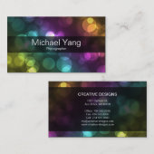 カラフル 名刺 (正面/裏面)