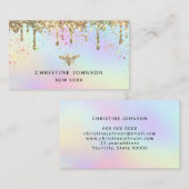 カラフル 名刺 (正面/裏面)