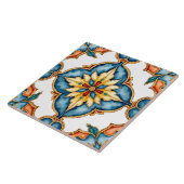 カラフル,地中海のモザイク，モロッコ， タイル (側面)