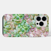 カラフル 多肉植物      iPhoneケース (裏面横)