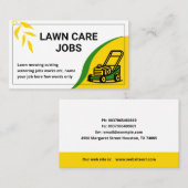 カラフル&情報芝生の灌水気にシステム 名刺 (正面/裏面)