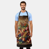 カラフル/感謝祭/コルヌコピア/秋 エプロン (着用した状態)